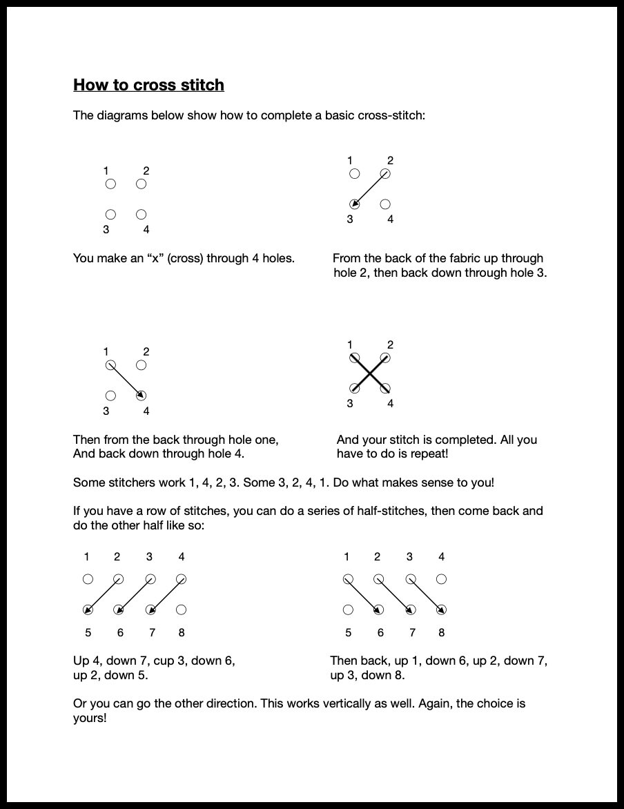 how-to-cross-stitch
